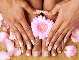 Parent - working mom - mani pedi